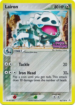 Lairon (45/110) (Stamped) [EX: Holon Phantoms] 