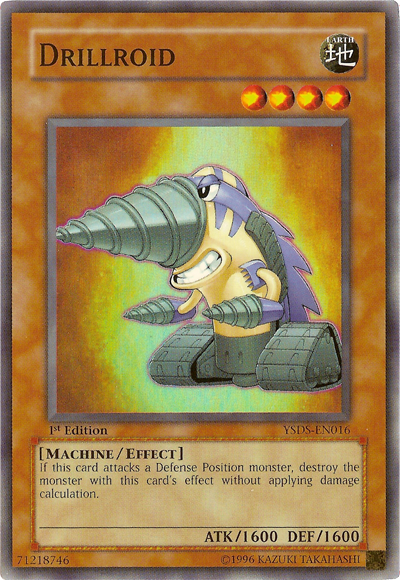 Drillroid [YSDS-EN016] Super Rare 