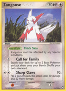 Zangoose (25/108) [EX: Power Keepers] 
