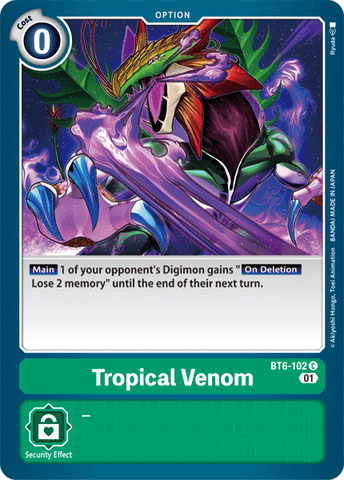 Tropical Venom [BT6-102] [Double Diamond] 