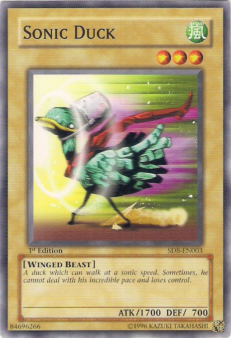 Sonic Duck [SD8-EN003] Common 