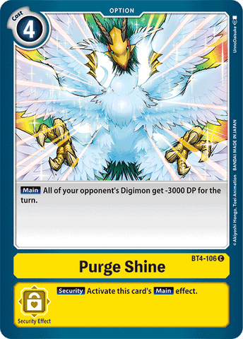 Purge Shine [BT4-106] [Great Legend] 