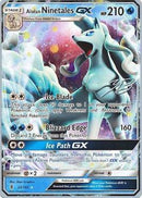 Alolan Ninetales GX (22/145) (Ice Path FTW - Zachary Bokhari) [World Championships 2017] 