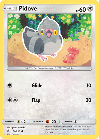 Pidove (174/236) [Sun &amp; Moon: Unified Minds] 