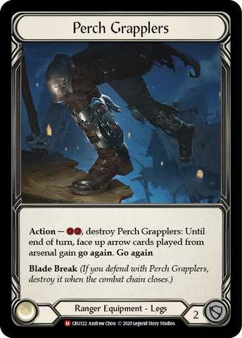 Perch Grapplers [CRU122] (Crucible of War) 1st Edition Cold Foil 