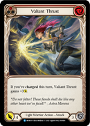 Valiant Thrust (Red) [MON039] (Monarch) 1st Edition Normal 