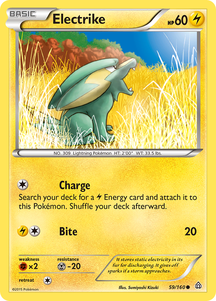 Electrike (59/160) [XY: Primal Clash] 