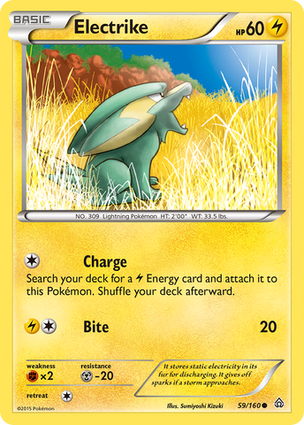 Electrike (59/160) [XY: Primal Clash] 