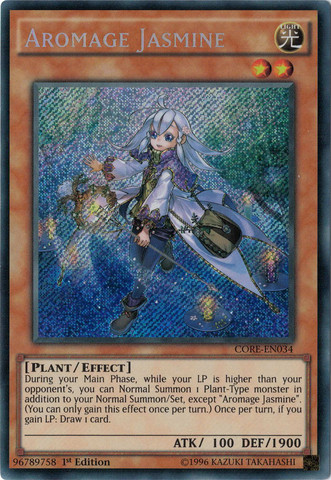 Aromage Jasmine [CORE-EN034] Secret Rare 