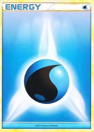 Water Energy (2010 Unnumbered HGSS Style) [League &amp; Championship Cards] 