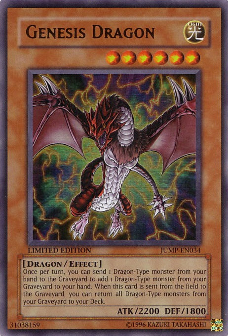 Genesis Dragon [JUMP-EN034] Ultra Rare 