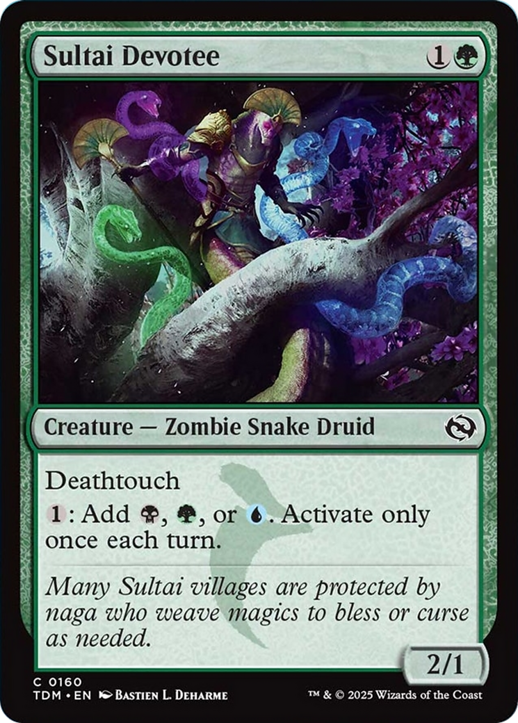 Sultai Devotee [Tarkir: Dragonstorm] 