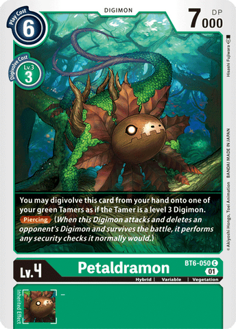 Petaldramon [BT6-050] [Double Diamond] 