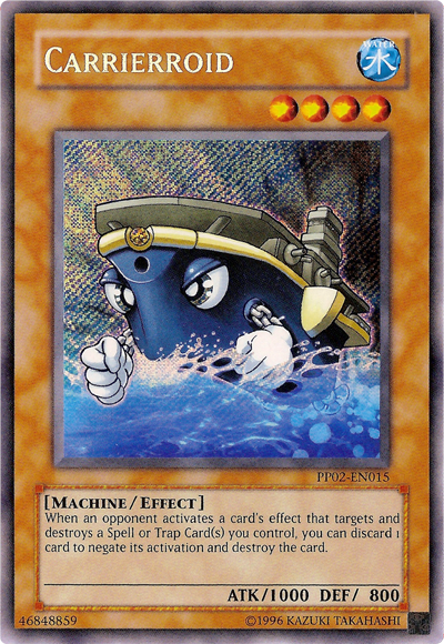 Carrierroid [PP02-EN015] Secret Rare 