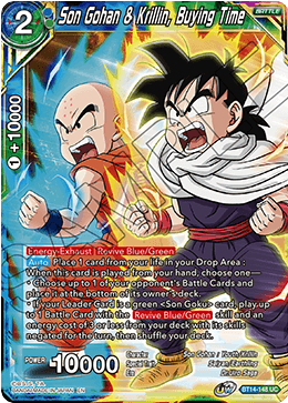 Son Gohan &amp; Krillin, Buying Time (BT14-148) [Cross Spirits] 