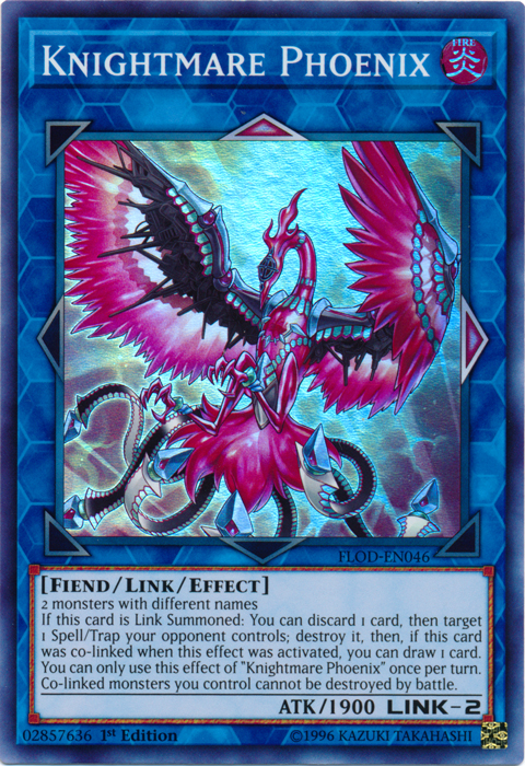 Knightmare Phoenix [FLOD-EN046] Super Rare 