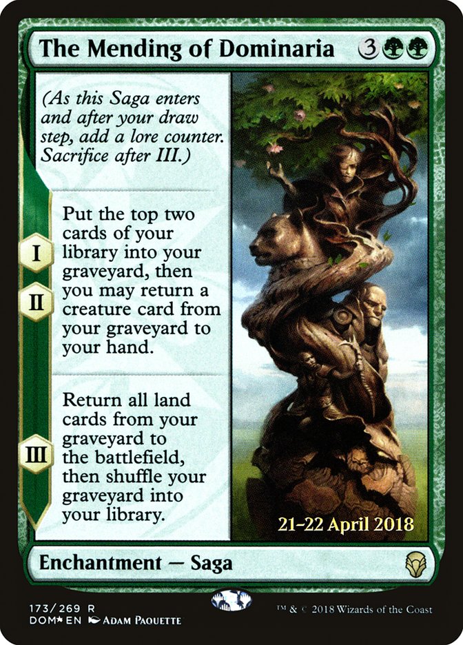 The Mending of Dominaria [Dominaria Prerelease Promos] 