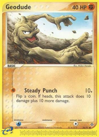 Geodude (56/97) [EX: Dragon] 
