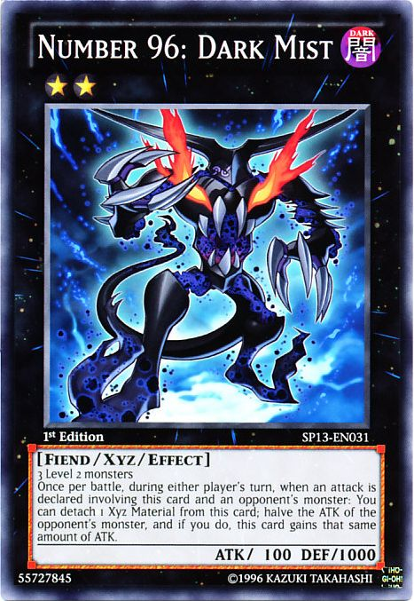 Number 96: Dark Mist [SP13-EN031] Common 
