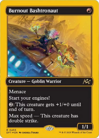 Burnout Bashtronaut (First-Place Foil) [Aetherdrift] 