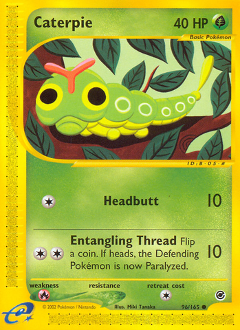 Caterpie (96/165) [Expedition: Base Set] 