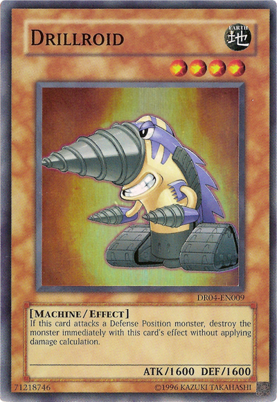 Drillroid [DR04-EN009] Super Rare 