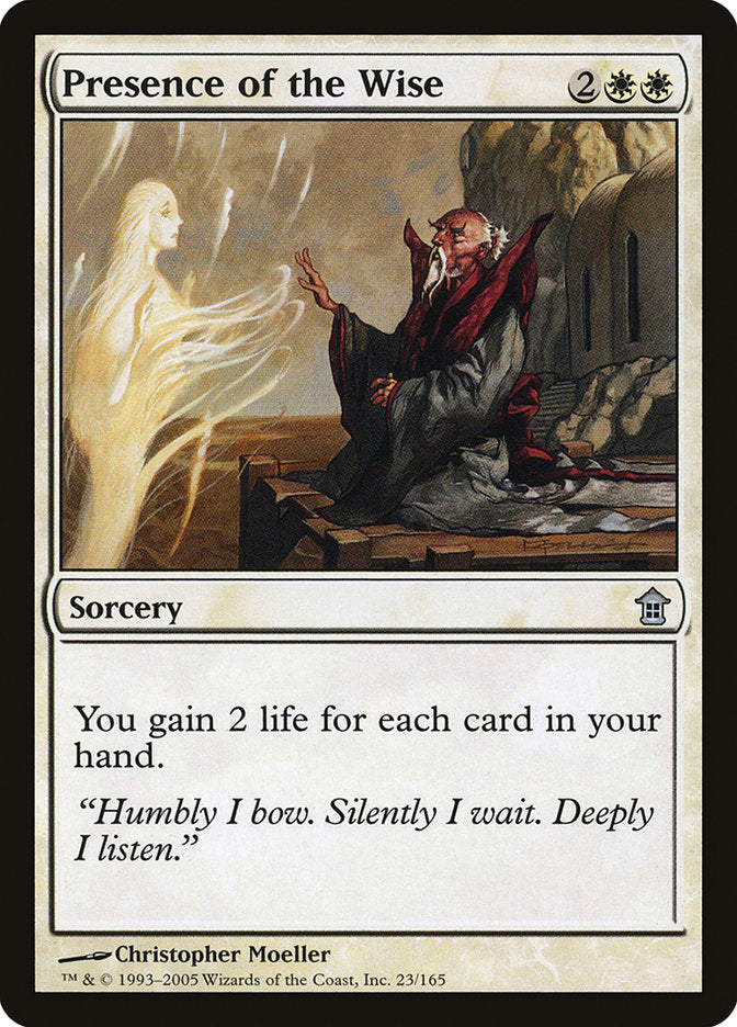 Presence of the Wise [Saviors of Kamigawa] 
