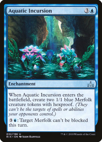 Aquatic Incursion [Rivals of Ixalan] 