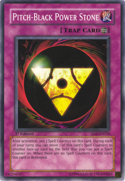 Pitch-Black Power Stone [SD6-EN034] Common 