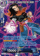 Android 17, Supporting His Sister (Silver Foil) (BT20-045) [Power Absorbed] 