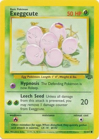 Exeggcute (52/64) [Jungle Unlimited] 