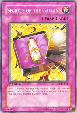 Secrets of the Gallant [FOTB-EN054] Common 