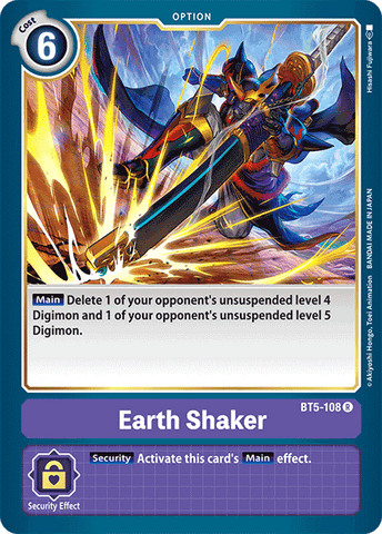 Earth Shaker [BT5-108] [Battle of Omni] 