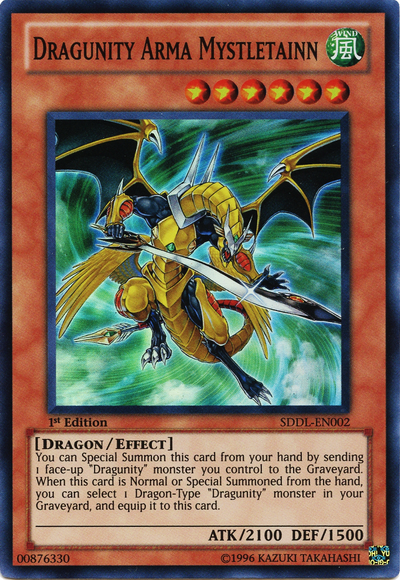 Dragunity Arma Mystletainn [SDDL-EN002] Super Rare 