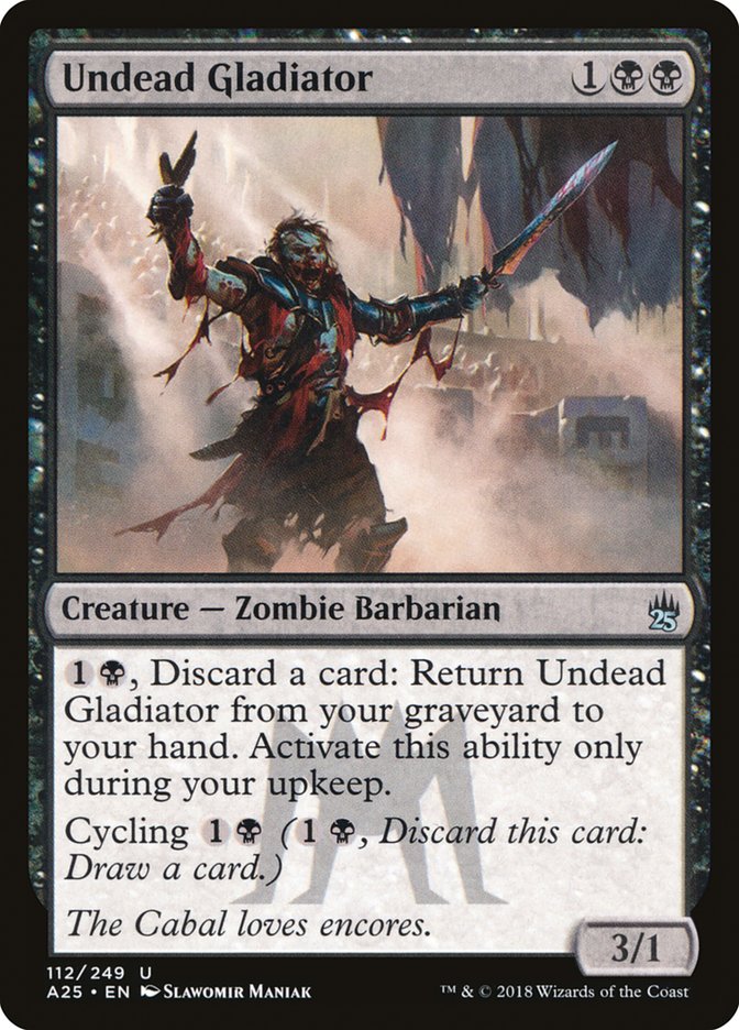 Undead Gladiator [Masters 25] 