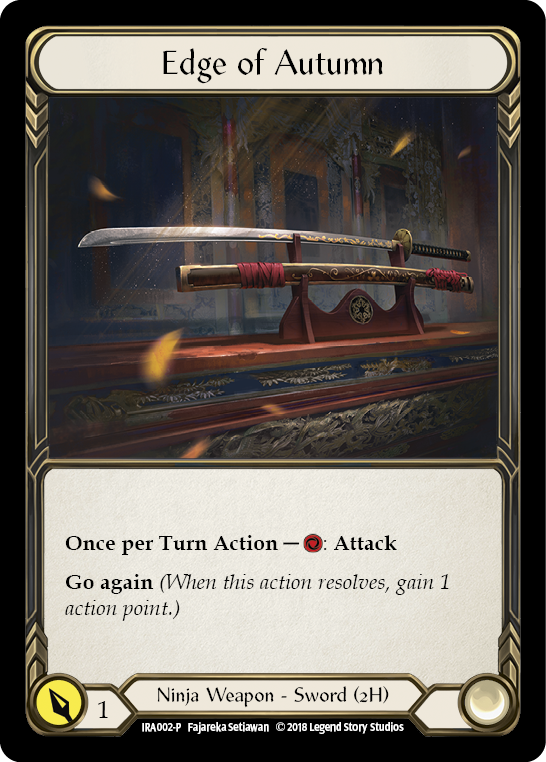 Edge of Autumn [IRA002-P] (Ira Welcome Deck) 1st Edition Normal 