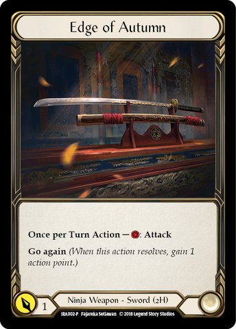 Edge of Autumn [IRA002-P] (Ira Welcome Deck) 1st Edition Normal 