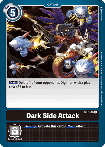 Dark Side Attack [ST5-16] [Starter Deck: Machine Black] 