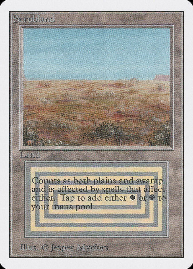 Scrubland [Unlimited Edition] 