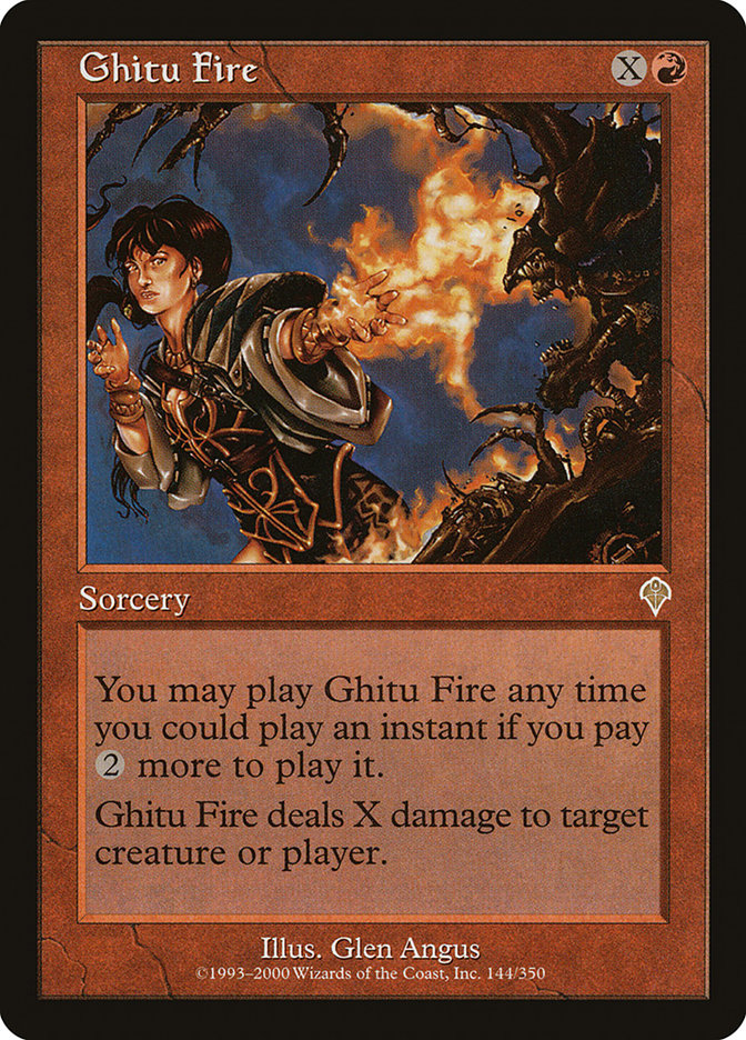 Ghitu Fire [Invasion] 