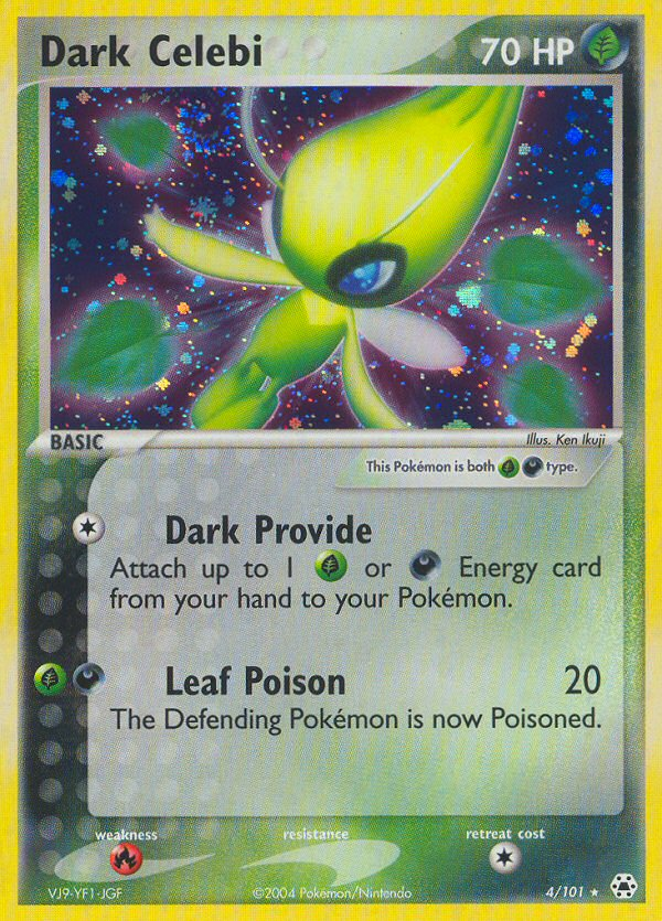 Dark Celebi (4/101) [EX: Hidden Legends] 