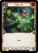 Zipper Hit (Red) [ARC029-C] (Arcane Rising) 1st Edition Rainbow Foil 