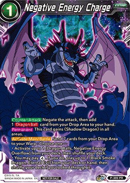 Negative Energy Charge (Tournament Pack Vol. 8) (P-389) [Tournament Promotion Cards] 