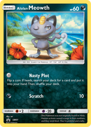 Alolan Meowth (SM51) [Sun &amp; Moon: Black Star Promos] 