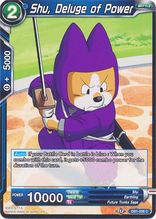 Shu, Deluge of Power (DB1-036) [Dragon Brawl] 