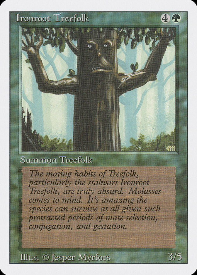 Ironroot Treefolk [Revised Edition] 