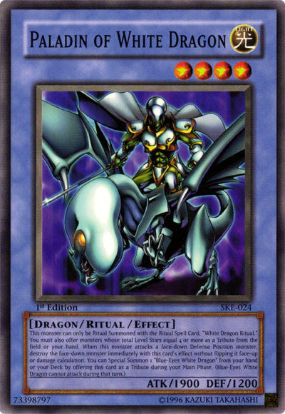 Paladin of White Dragon [SKE-024] Common 