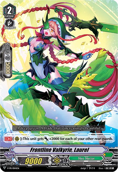 Frontline Valkyrie, Laurel (V-PR/0114EN) [V Promo Cards]