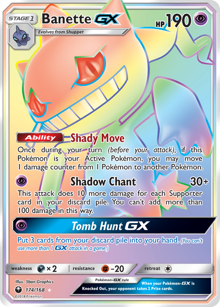Banette GX (174/168) [Sun &amp; Moon: Celestial Storm] 
