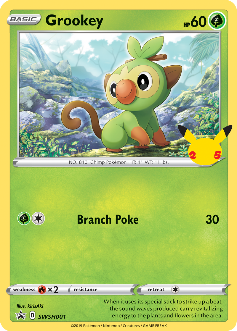 Grookey (SWSH001) [First Partner Pack] 